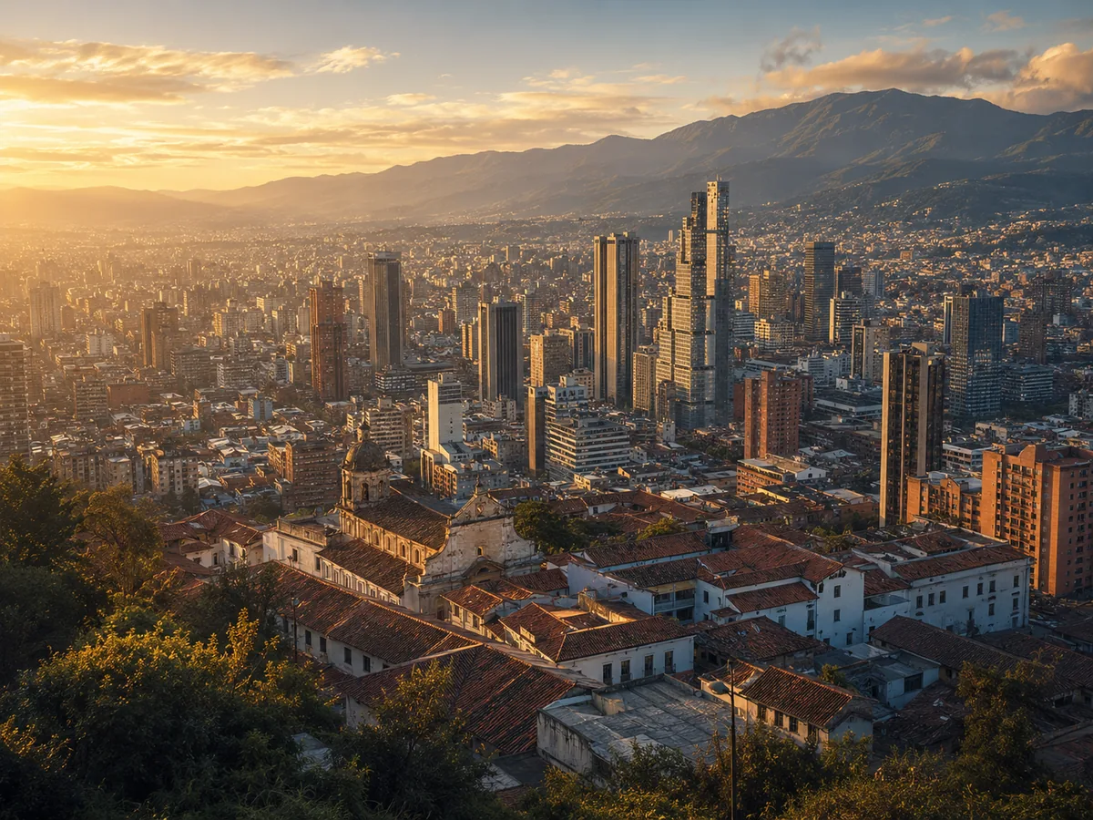 Colombia cityscape