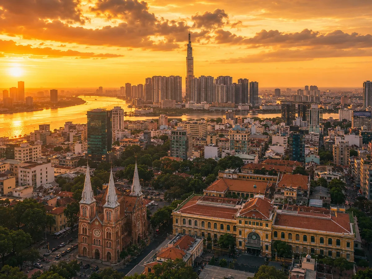 Vietnam cityscape