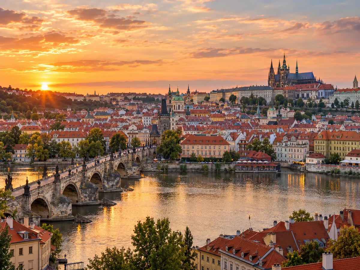 Illustrative skyline of Prague