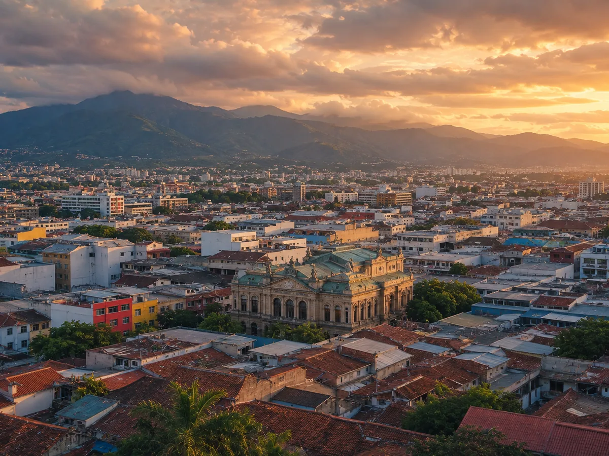 Costa Rica cityscape