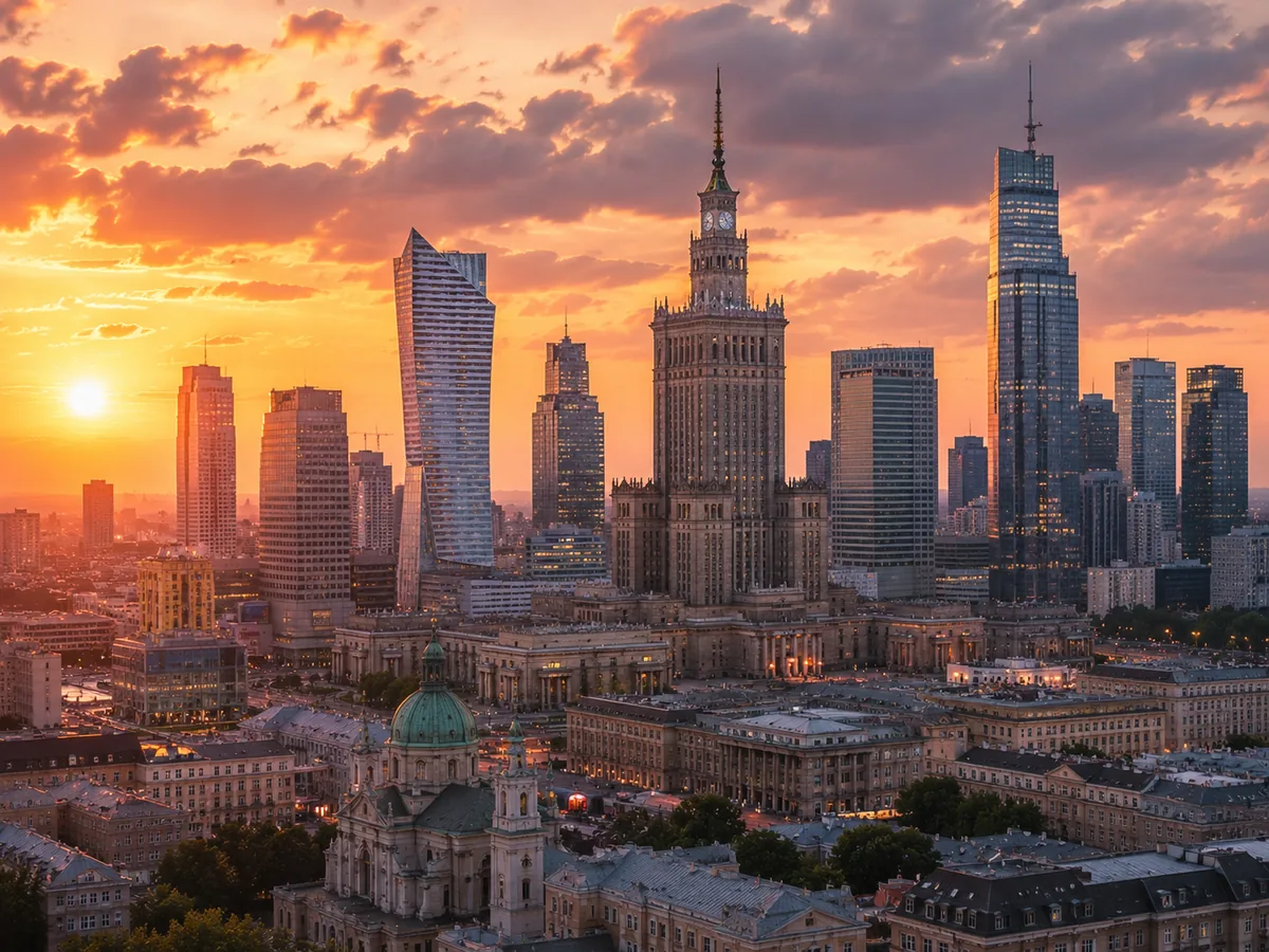 Poland cityscape